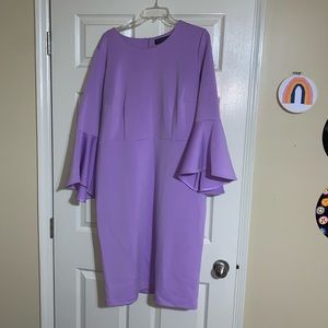Eloquii scuba dress lilac size 20